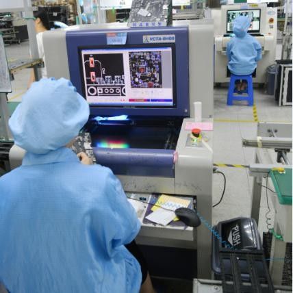Shenzhen Shinelink Technology Ltd ligne de production en usine